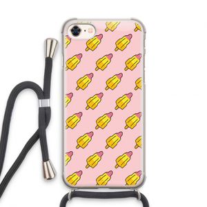 Waterijsjes: iPhone 7 Transparant Hoesje met koord