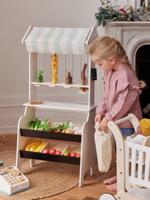 Fruit- en groentekraam van FSC 100%-hout beige