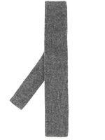 Brunello Cucinelli cravate en maille - Gris