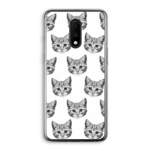 Kitten: OnePlus 7 Transparant Hoesje