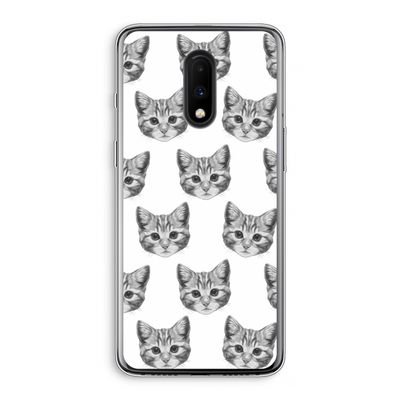 Kitten: OnePlus 7 Transparant Hoesje