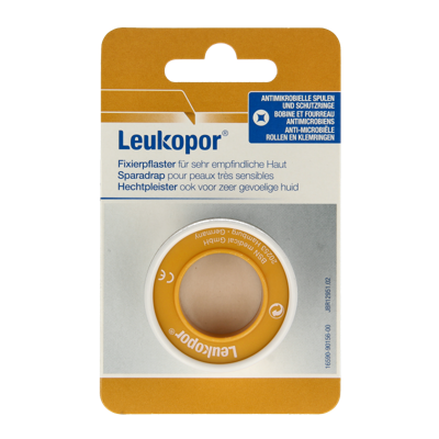 Leukopor Hechtpleister Eurolock 5m x 1.25cm 1 Stuks Leukopor Hechtpleister Eurolock 5m x 1.25cm 1 Stuks