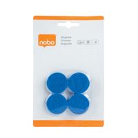 Nobo MAGNETS 30MM BLU 4 SKPACK