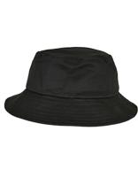Flexfit FX5003KH Kids´ Flexfit Cotton Twill Bucket Hat - Black - One Size - thumbnail