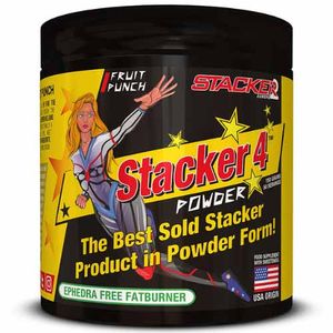 Stacker 4 Powder 50servings Fruit Punch