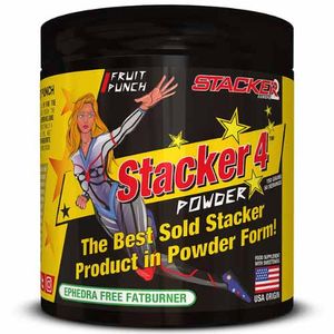 Stacker 4 Powder 50servings Lemon Lime