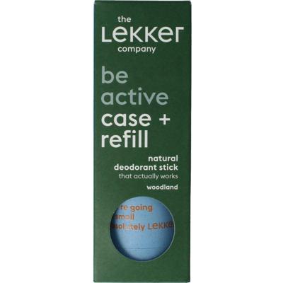 Lekker Company deodorant refill startr be act
