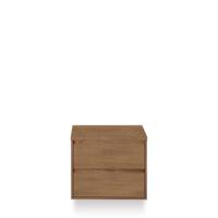 Porto Badmeubelset 70 cm - Honey - Wastafel Bovenblad Honey