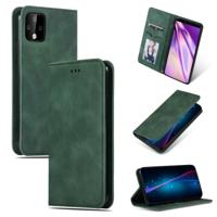 Retro huid voelen Business magnetische horizontale Flip lederen case voor Google pixel 4XL (leger groen)