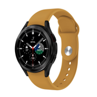 Samsung Galaxy Watch 4 Classic - 42mm & 46mm - Sportbandje - Oker - thumbnail