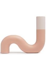 Nuove Forme vase Pidou en forme de S (25cm) - Rose