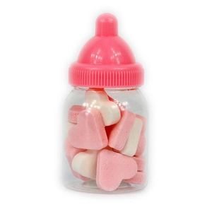 Baby Flesjes Gevuld Met Wit Roze Hartjes