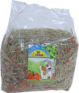 JR Farm knaagdier weidehooi met wortel 500 gram 05823 - Gebr. de Boon