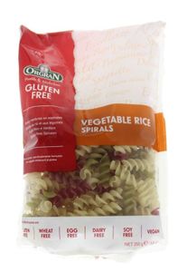 Orgran Groente & rijst fusilli (250 gr)