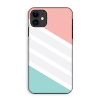 Strepen pastel: iPhone 11 Tough Case