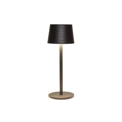 Portable lamp 22,5x8,5 cm mat zwart - Annas collection