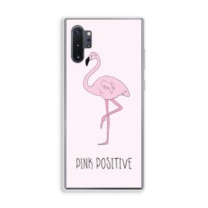 Pink positive: Samsung Galaxy Note 10 Plus Transparant Hoesje