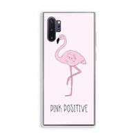 Pink positive: Samsung Galaxy Note 10 Plus Transparant Hoesje
