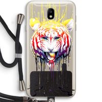 Fading: Samsung Galaxy J7 (2017) Transparant Hoesje met koord Fading: Samsung Galaxy J7 (2017) Transparant Hoesje met koord