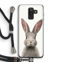 Daisy: Samsung Galaxy J8 (2018) Transparant Hoesje met koord