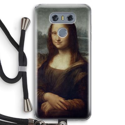 Mona Lisa: LG G6 Transparant Hoesje met koord