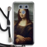 Mona Lisa: LG G6 Transparant Hoesje met koord