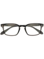 Garrett Leight lunettes de vue Dimmick à monture rectangulaire - Vert