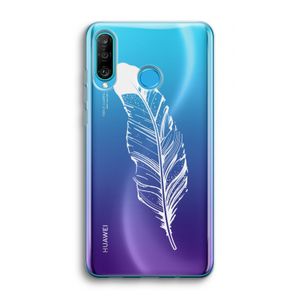 Pluim: Huawei P30 Lite Transparant Hoesje