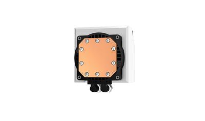 DeepCool LT720 WH Processor Alles-in-één vloeistofkoeler 12 cm Wit 1 stuk(s)