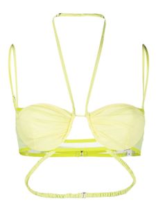 Nensi Dojaka soutien-gorge à dos nu - Vert