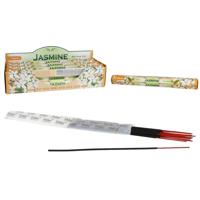 Wierook sticks in huisgeur Jasmijn - 40x sticks van 22 cm - Ontspannend - 24 grams