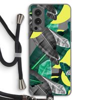 Fantasie jungle: OnePlus Nord 2 5G Transparant Hoesje met koord