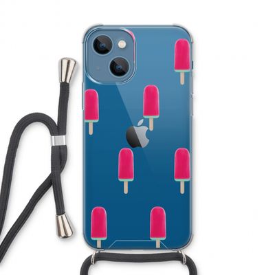 Waterijsje: iPhone 13 Transparant Hoesje met koord