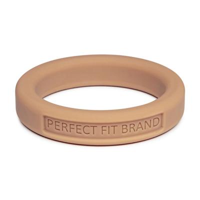 PerfectFitBrand Silicone Hefty Ring Classic - Cockring - 1,4 / 3,6 cm - Huidskleur 3