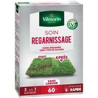 VILMORIN graszaad - 2 in 1 universele herzaaibehandeling 1 kg doos - Zeer snelle hergroei