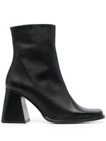 ALOHAS bottines South 80 mm en cuir - Noir - thumbnail