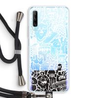 Vexx Mixtape #2: Huawei P Smart Pro Transparant Hoesje met koord