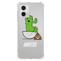 Motorola Moto G73 Stevig | Bumper Hoesje | Cactus Poo Motorola Moto G73 Stevig | Bumper Hoesje | Cactus Poo