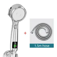 LED Douchekop met Digitale Temperatuurweergave | Hoge Druk & Waterbesparing LED Douchekop met Digitale Temperatuurweergave | Hoge Druk & Waterbesparing