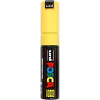 Uni-Posca Posca marker, afm pc-8k, lijndikte 8 mm, breed, geel, 1 stuk
