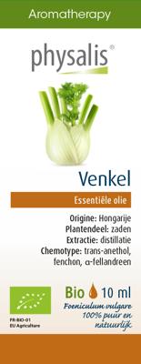 Physalis Aromatherapy Essentiële Oliën Venkel Olie 10ml