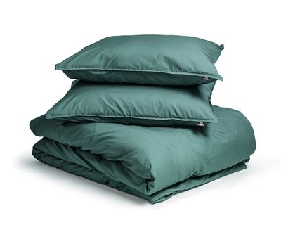 Primaviera Deluxe - Egyptisch Katoen Dekbedovertrek Uni - Donkergroen - 200 x 200/260 Primaviera Deluxe - Egyptisch Katoen Dekbedovertrek Uni - Donkergroen - 200 x 200/260