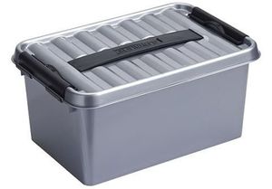 Sunware Q-line box 6 liter metaal/zwart