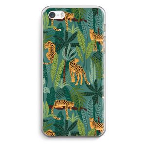Luipaard 2: iPhone 5 / 5S / SE Transparant Hoesje