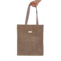 Dames handtas Versa Corduroy Kaki 40 x 33 cm - thumbnail