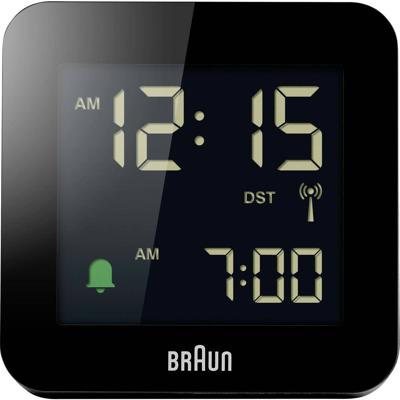 Braun BC09B-DCF Wekker Zwart Alarmtijden 1 2-delig