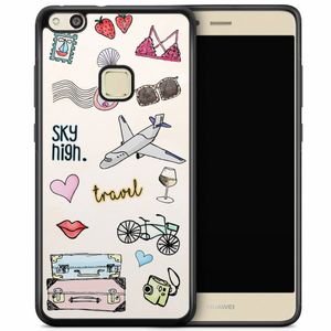 Huawei P10 Lite hoesje - Let's travel
