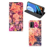 Xiaomi Poco M3 | Redmi 9T Smart Cover Bosje Bloemen Xiaomi Poco M3 | Redmi 9T Smart Cover Bosje Bloemen