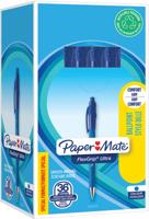 Paper Mate balpen Flexgrip Ultra RT blauw, doos 30 + 6 stuks gratis