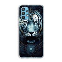 Darkness Tiger: Samsung Galaxy A32 4G Transparant Hoesje